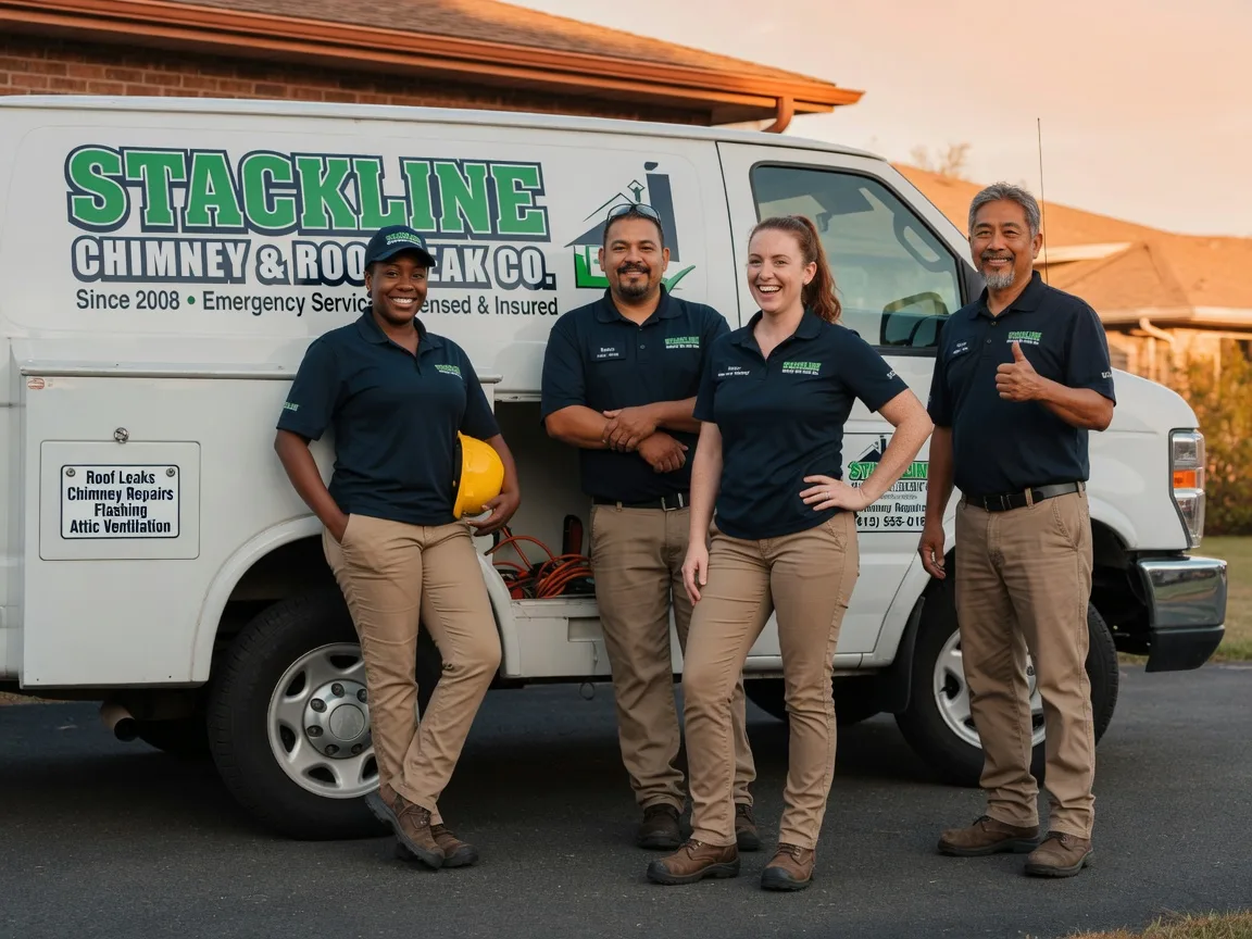 Chimney flashing repair company in Olive Branch, MS